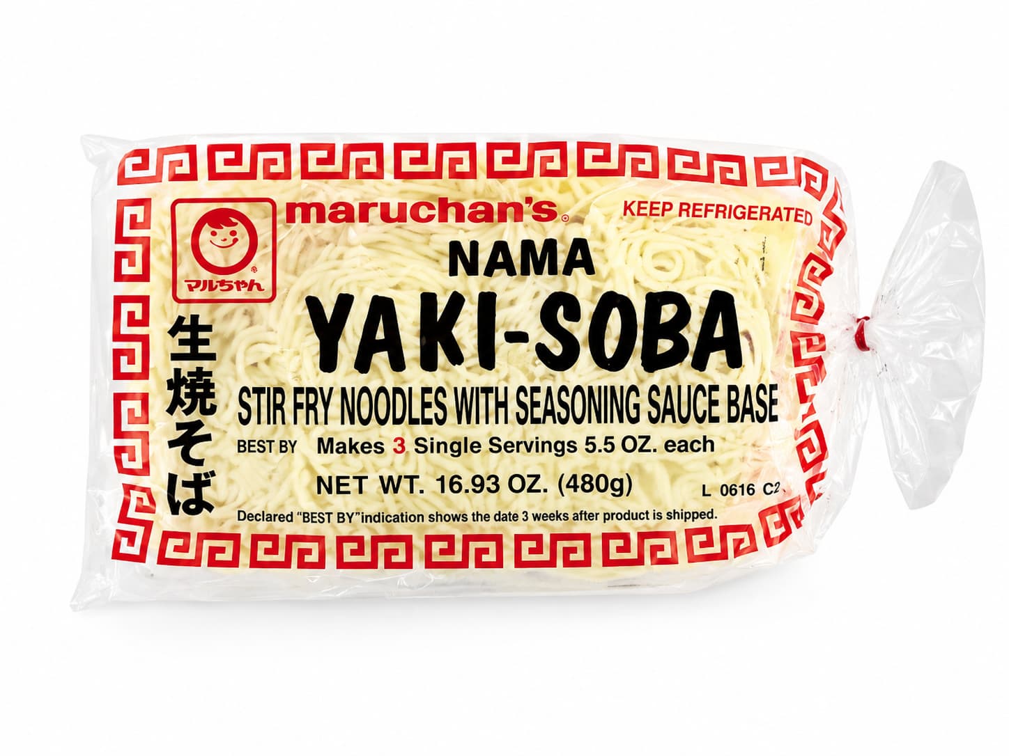 Nama Yaki-Soba Noodles